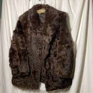 Vintage Faux Fur Coat